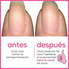 essie Nail Care Hard To Resist Nail Strengthener: Pink Tint, Glow & Shine 13.5ml