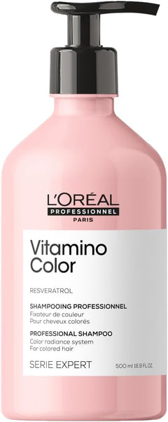 L’Oréal Professionnel Vitamino Color Shampoo for Coloured Hair with Resveratrol, 500ml