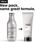 L’Oréal Professionnel Conditioner, for Grey, White or Light Blonde Hair, Serie Expert Silver, 200 ml