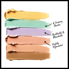 NYX Professional Makeup Colour Correcting Concealer Palette, 6 Blendable Shades