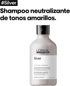L’Oréal Silver Shampoo for Grey, White & Blonde Hair, 300ml
