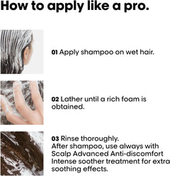 L'Oréal Professionnel Scalp Advanced Anti-Discomfort Shampoo, Soothes Sensitive Scalps, Serie Expert, 300ml