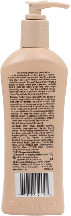 Palmer's Cocoa Butter Formula Natural Bronze Body Lotion, 250ml