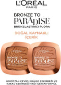 L'Oreal Paris Back To Bronze Matte Bronzing Powder, Shimmer-Free, Medium