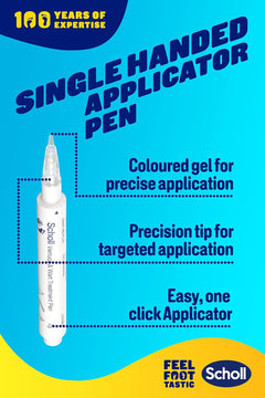 Scholl Verruca & Wart Removal Pen - TCA-Active, Targeted Treatment, 1 Pack