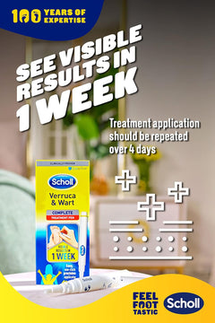 Scholl Verruca & Wart Removal Pen - TCA-Active, Targeted Treatment, 1 Pack