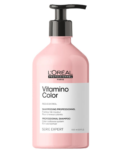 L’Oréal Professionnel Vitamino Color Shampoo for Coloured Hair with Resveratrol, 500ml