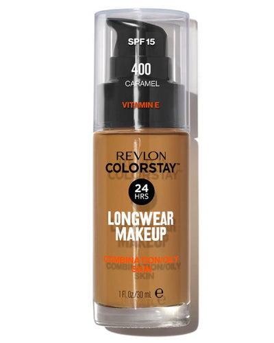 Revlon Colorstay Liquid Foundation, Caramel 400, SPF 15, 30ml