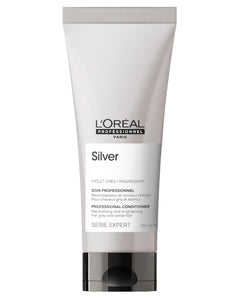 L’Oréal Professionnel Conditioner, for Grey, White or Light Blonde Hair, Serie Expert Silver, 200 ml