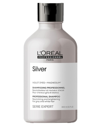L’Oréal Silver Shampoo for Grey, White & Blonde Hair, 300ml