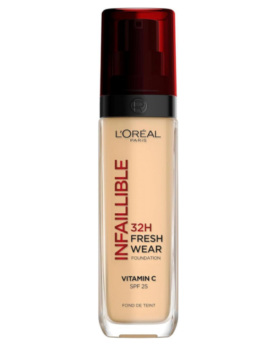 L'Oréal Infallible 32H Fresh Wear Foundation, SPF 25, 125 Natural Rose