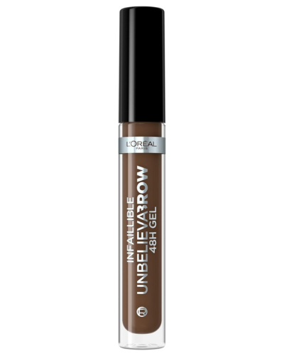 L'Oreal Paris UnbelievaBrow Eyebrow Gel, 6.32 Auburn & 104 Chatain